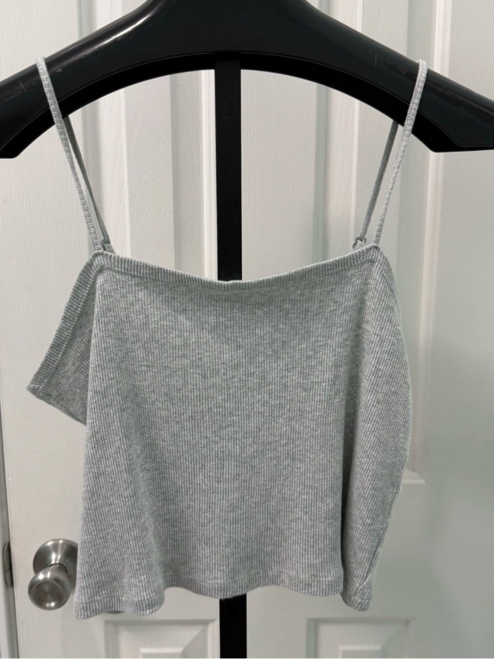 NEW Aerie Women's Size XL Cropped Spaghetti Strap Ribbed Camisole Tank Top